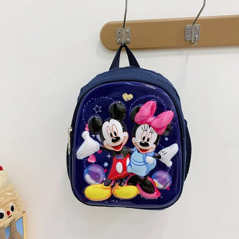 Disney stitch jardim de infância mochila eva saco de casca dura das crianças dos desenhos animados bonito crianças mochila 3-6 anos de idade mochila