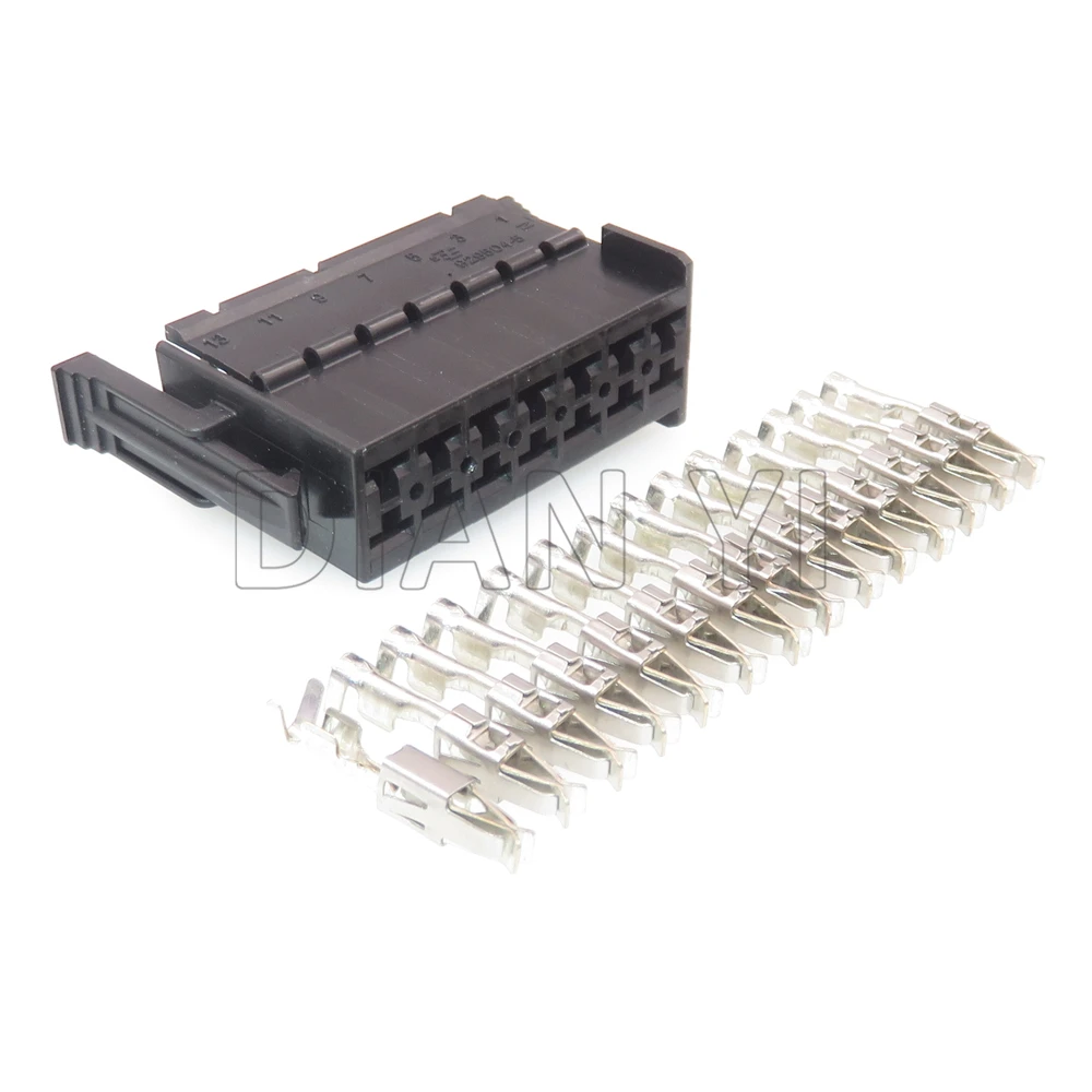 1 Set 14 Way AC Assembly Auto Replacement Plastic Housing Connector Assembly 929504-5 Car Unsealed Sockets With Cables