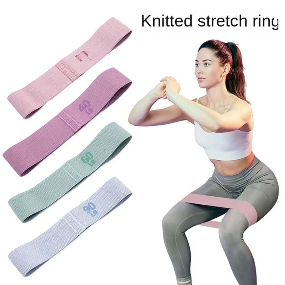 20LB 40LB 60LB 90LB Yoga Resistance Band Different Level Circle Yoga Fabric Elastic Bands Elastic Stretch
