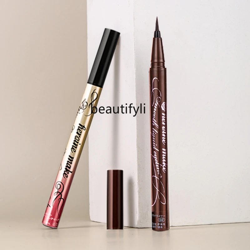 

Eyeliner Extremely fine waterproof non-smudging long-lasting mascara Japanese version eyeliner pen