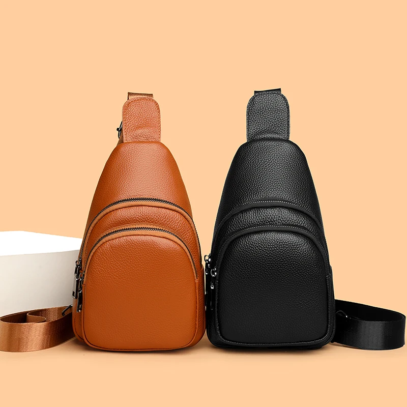 

Luxury Designer Leather Crossbody Bag For Women Elegant Shoulder Handbag Classic Tote Messenger Bag Stylish Ladies Purse