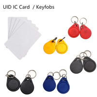 10pcs/lot UID Changeable MF1K Key Tag Rewritable Zero 0 Sector 0 Block Copier MF S50 1k Smart IC Card