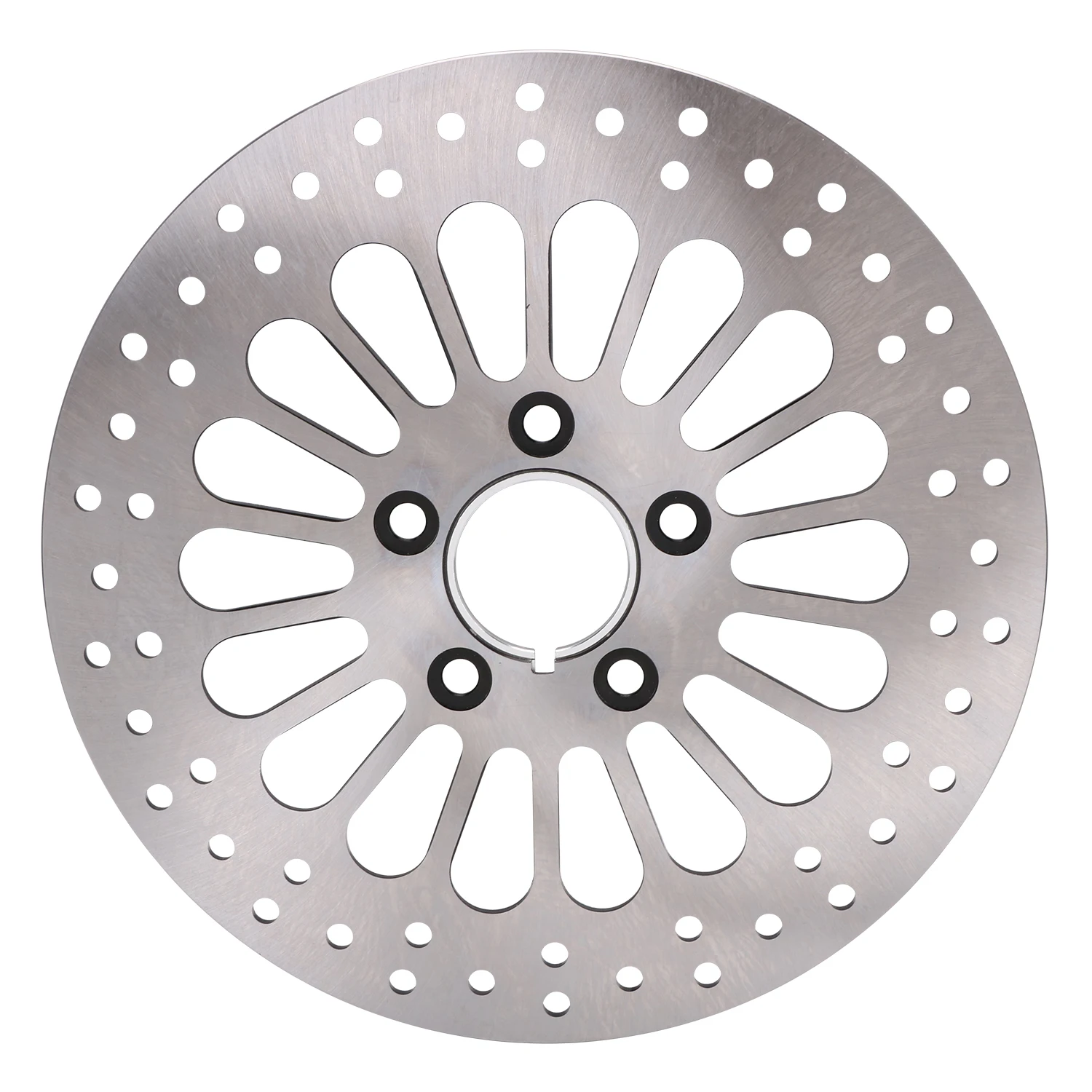Motorfiets Voor Achter Remschijf Rotor Set Voor HARLEY Touring Softail Sportster Dyna 1984-2013 420 Rvs Elektrische fiets