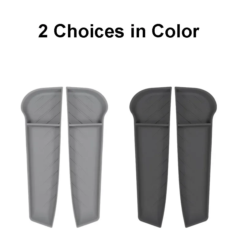 for Tesla Model X 2023 Door Side Storage Box Organizer Tidying Anti Dirty Umbrella Tray Silicone Waterproof Trash Accessories