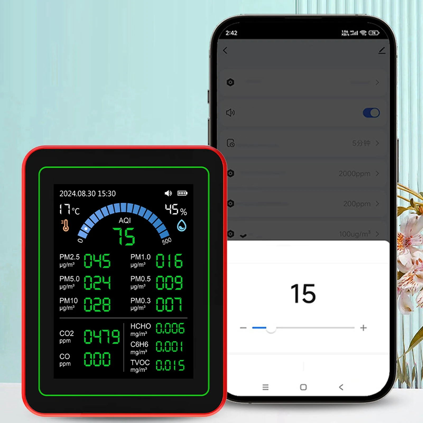 Thumbnail 3 - #16 Latest Air Quality Meters Offers