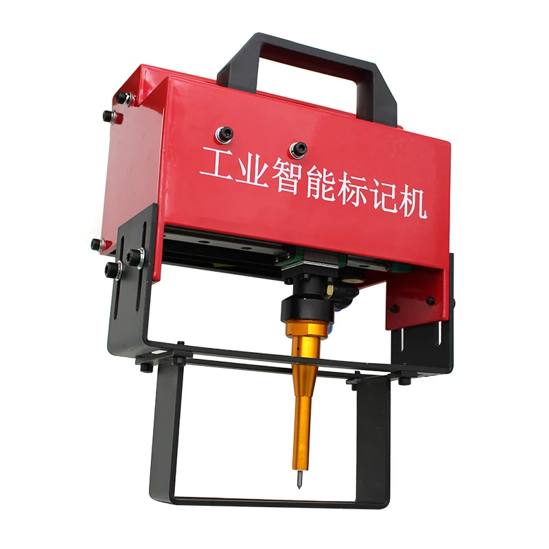 Portable Marking Machine For VIN Code 100*20mm Pneumatic Metal Dot Peen Marking Machine Plotter Printer Coding Machine