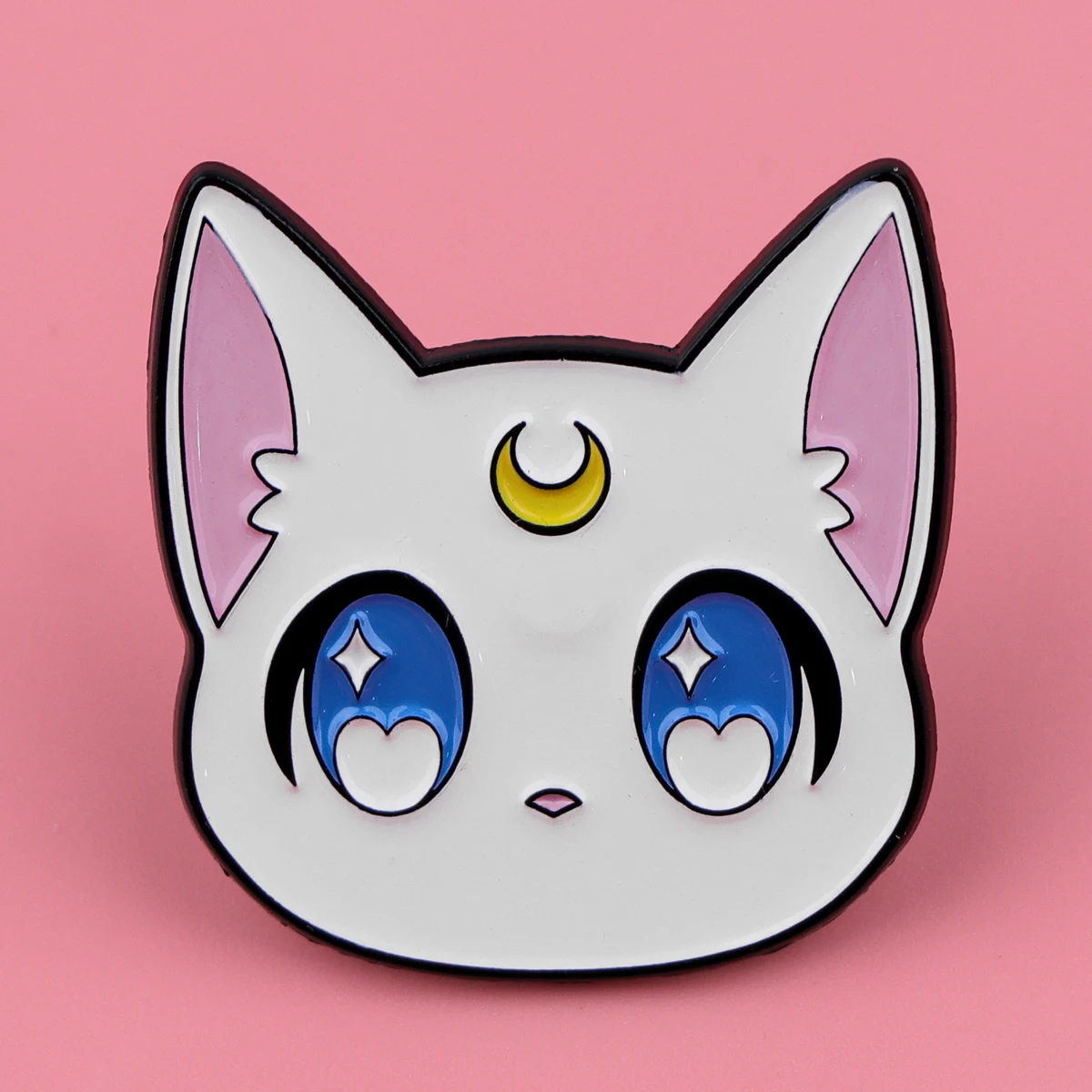 Cute Cat Enamel Pin Anime Brooch Pines Lapel Pins Badge on Backpack Costume Accessories Animal Jewelry Gifts for Friends