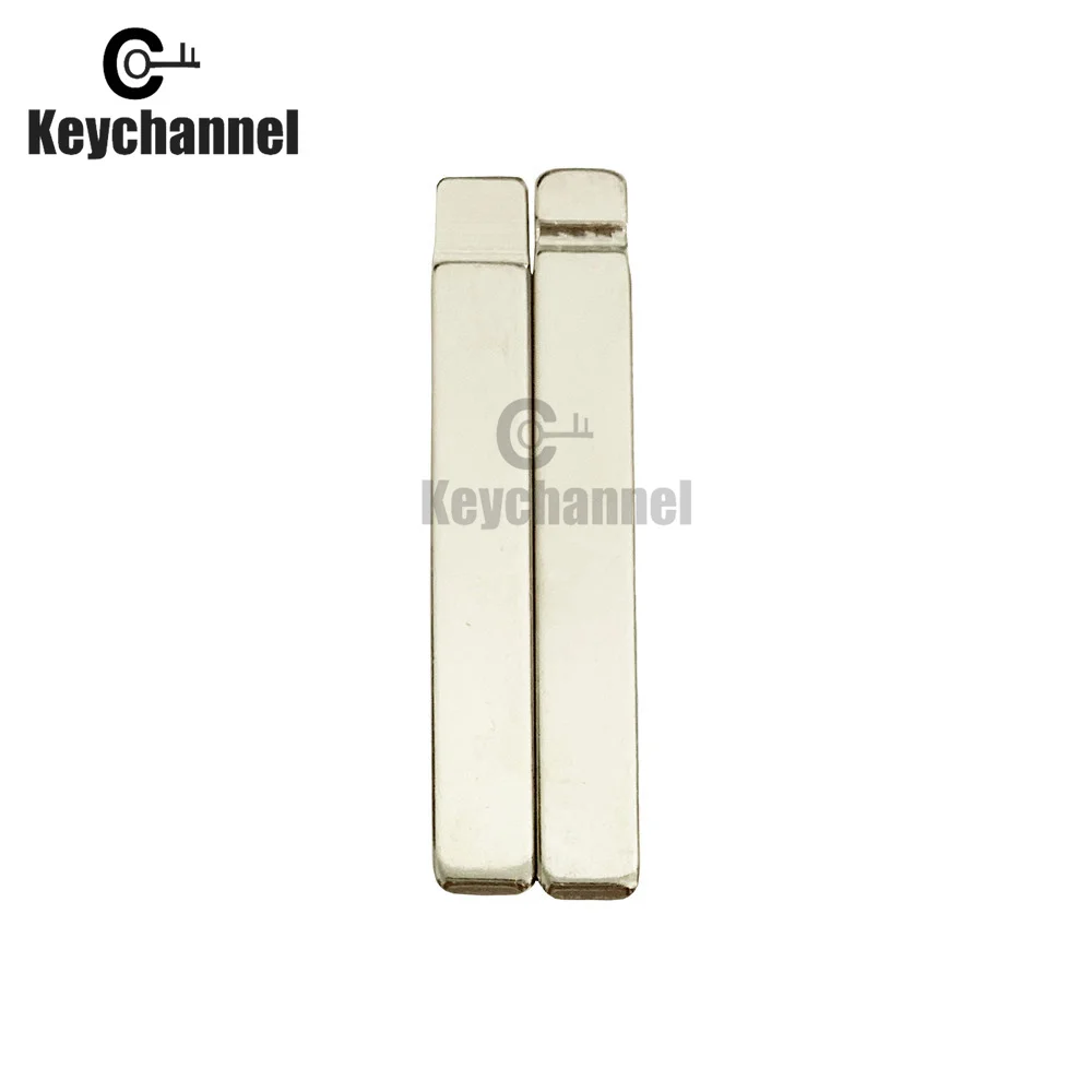 Keychannel 10 PCS/Lot Original #71 Flip Remote Key Blade GM Type HU100 OP-11 For Opel For Buick For Cruze NO. 71 LISHI HU100