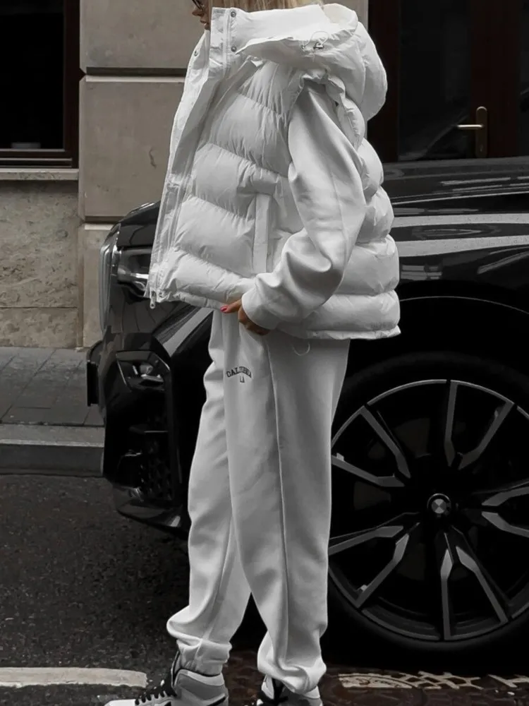 

Осень и зима, новая тенденция, горячая верхняя одежда для девочек, куртка без рукавов с капюшоном, топ, женский индивидуальный однотонный хлопковый жилет, куртка