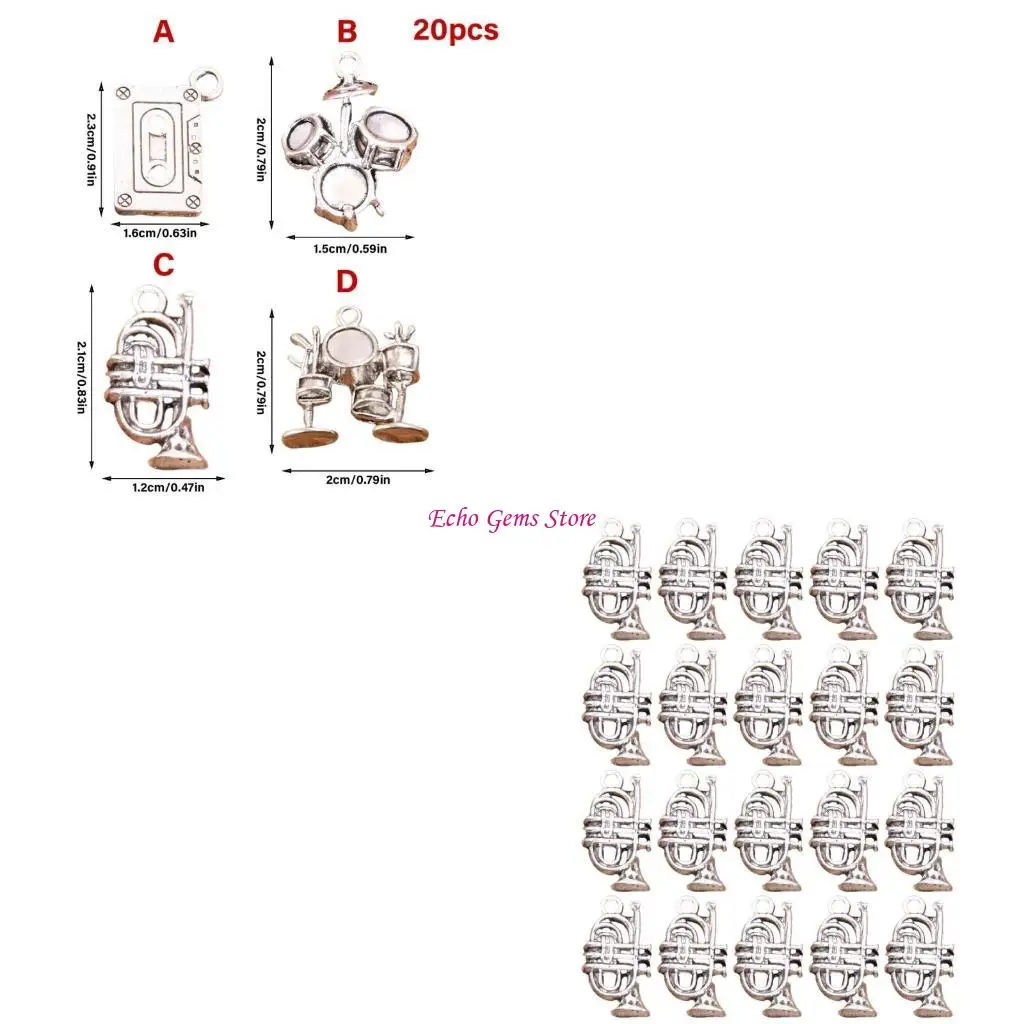 20-шт-Деликатный-шарм-кассеты-в-антикварном-серебре-для-diy-ювелирных-компонентов-c71a