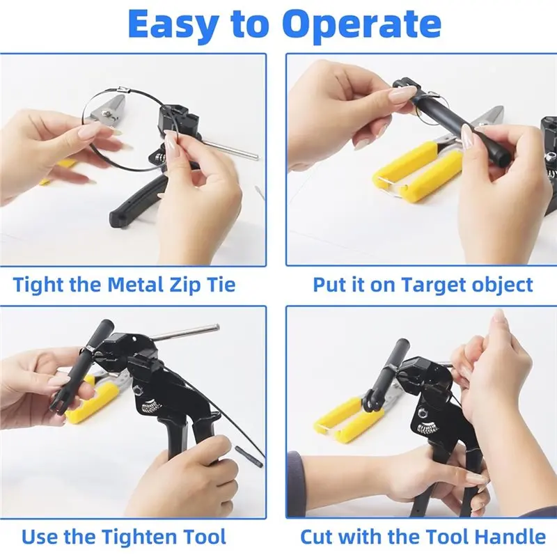 مجموعة أدوات القطع المعدنية ذات الطراز الساخن لعام 2025 - شد سريع ودقيق وفعال للصناعة والمنزل وأنابيب سياج المركبات المزرعة U