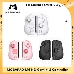 MOBAPAD M6 HD Gemini 2 Controller with Receive BLACK MYTH For Nintendo Switch OLED Joypad Hall Joystick Console NS OLED Gamepad