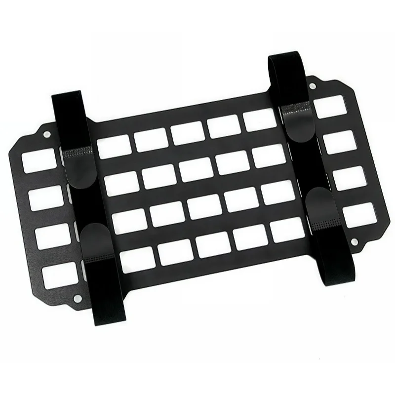 1pc Tactical Sun Visor Organizer Vehicle ABS Plastic Molle Panels Interior Accessories Molle Pouches EDC Tools Car Hanging Board