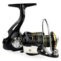 Spinning Fishing Reel 8-10KG Max Freshwater Saltwater Fishing Tackle 2000 3000 4000 5000 6000 7000 Casting Reel