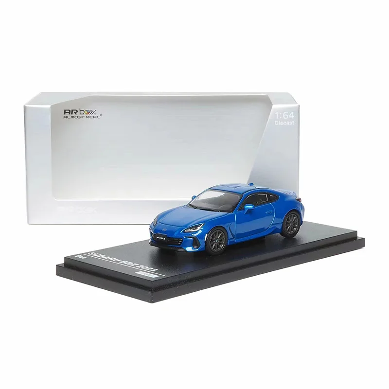 AR box 1:64 Toyota GR86 86 SUBARU BRZ 23 نموذج سيارة مصنوع من خليط معدني مصبوب، لعبة هدية لمهرجان الصبي، زخرفة قابلة للجمع للبالغين.