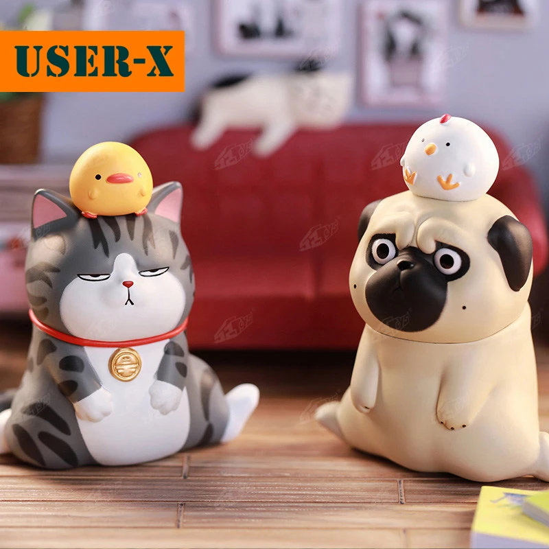 USER-X Wuhuangwanshui Bazahei Daily Series 3 Blind Box Kawaii Anime Animal Action Doll Figure Toy Cute Girl Birthday Gift