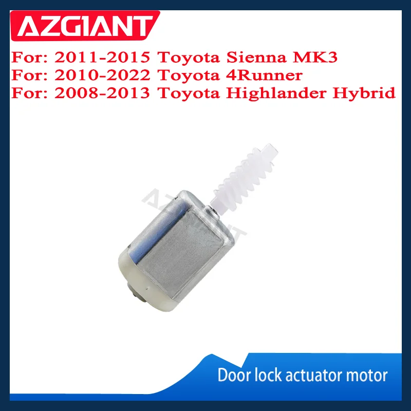 Car Left Door Lock Actuator Spindle For Toyota Highlander 2008-2013 Hybrid Lock Picks