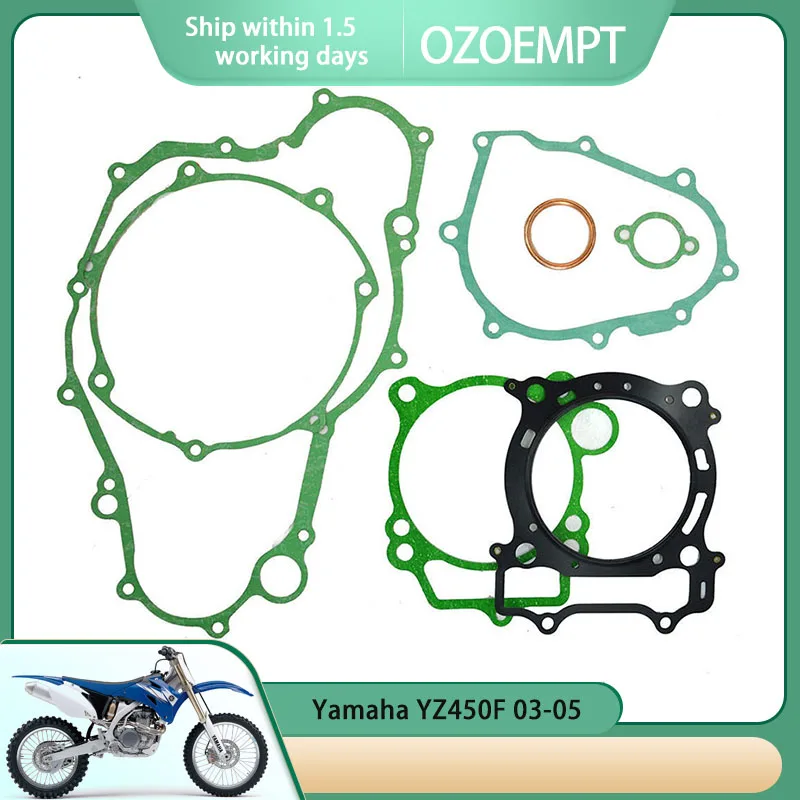 

Ремонтная прокладка для цилиндра двигателя OZOEMPT, подходит для Yamaha YZ450F 03-05