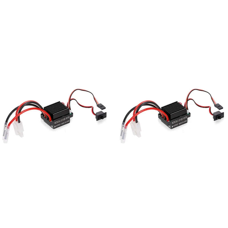 

WOWFU-2X RC Ship & Boat R/C Hobby 6-12V Brushed Motor Speed Controller ESC 320A Brushed Motor Speed Controller For RC Boat Car