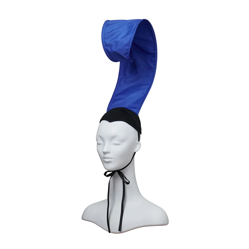 Anime Yzma Cosplay Hat Women Men Blue Headpiece for Halloween Carnival Theme Party Accessories Masquerade Dress Up Prop