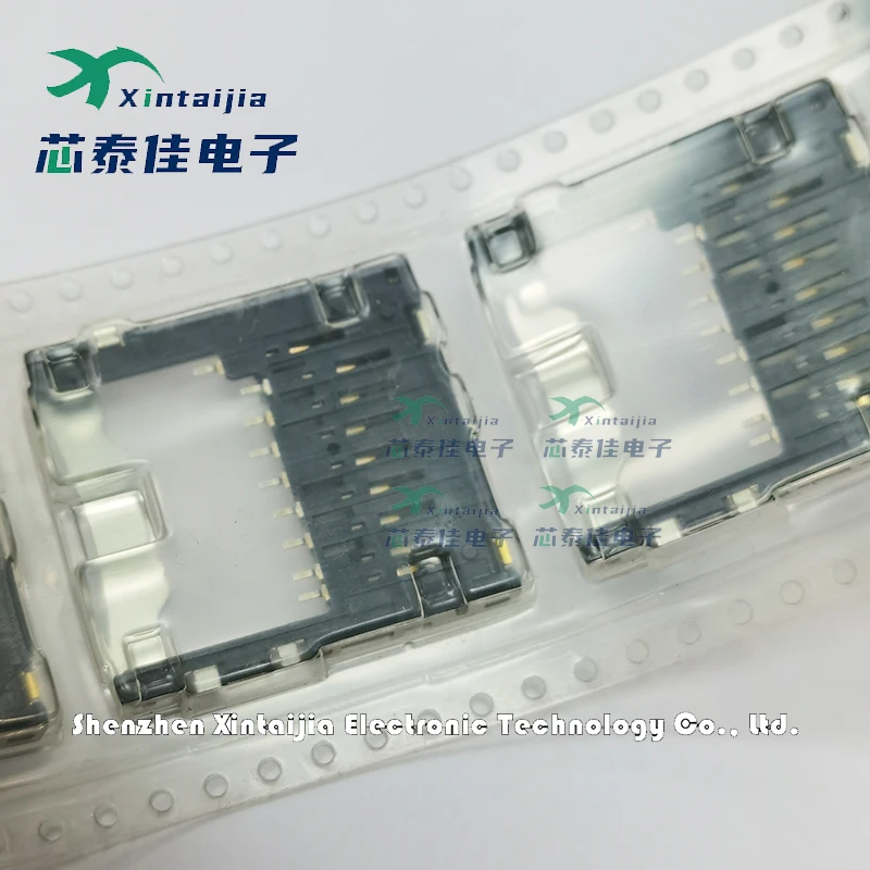 1PCS 500998-0900 Memory card connector 2.50MM SD 09P TOP SHLD P/P 100% brand new and authentic, ready to ship in stock