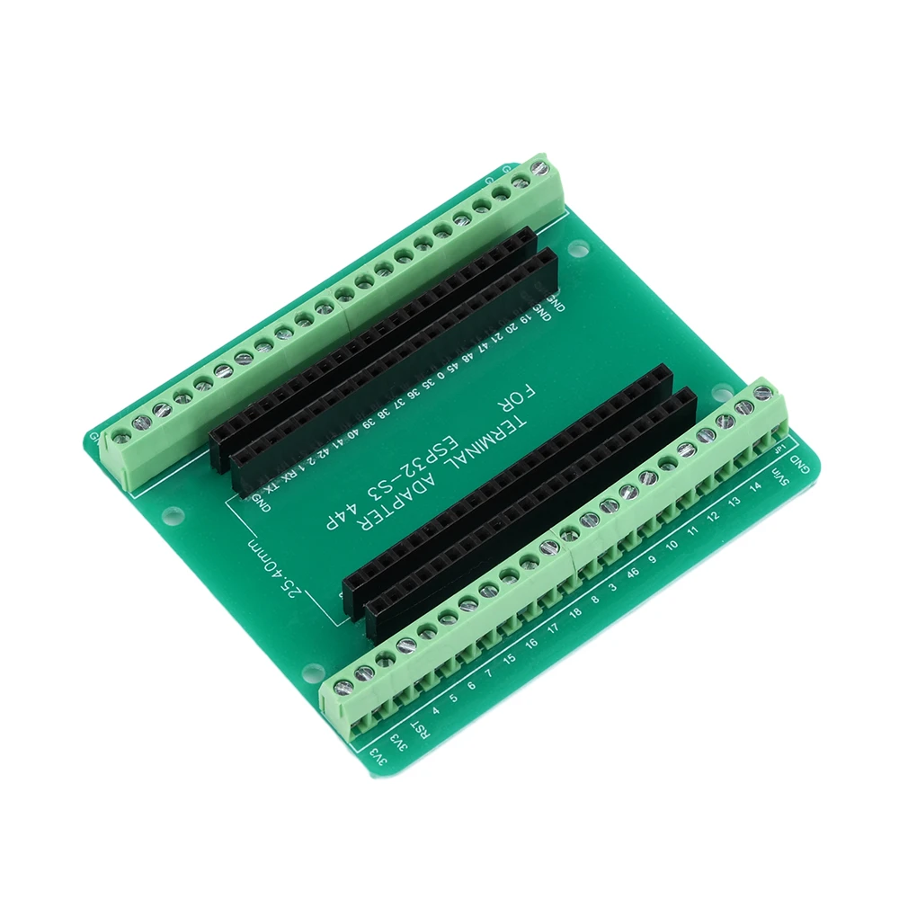 Placa de desarrollo ESP32-S3 GPIO IoT, placa de expansión de 44 pines para N8R2 N16R8