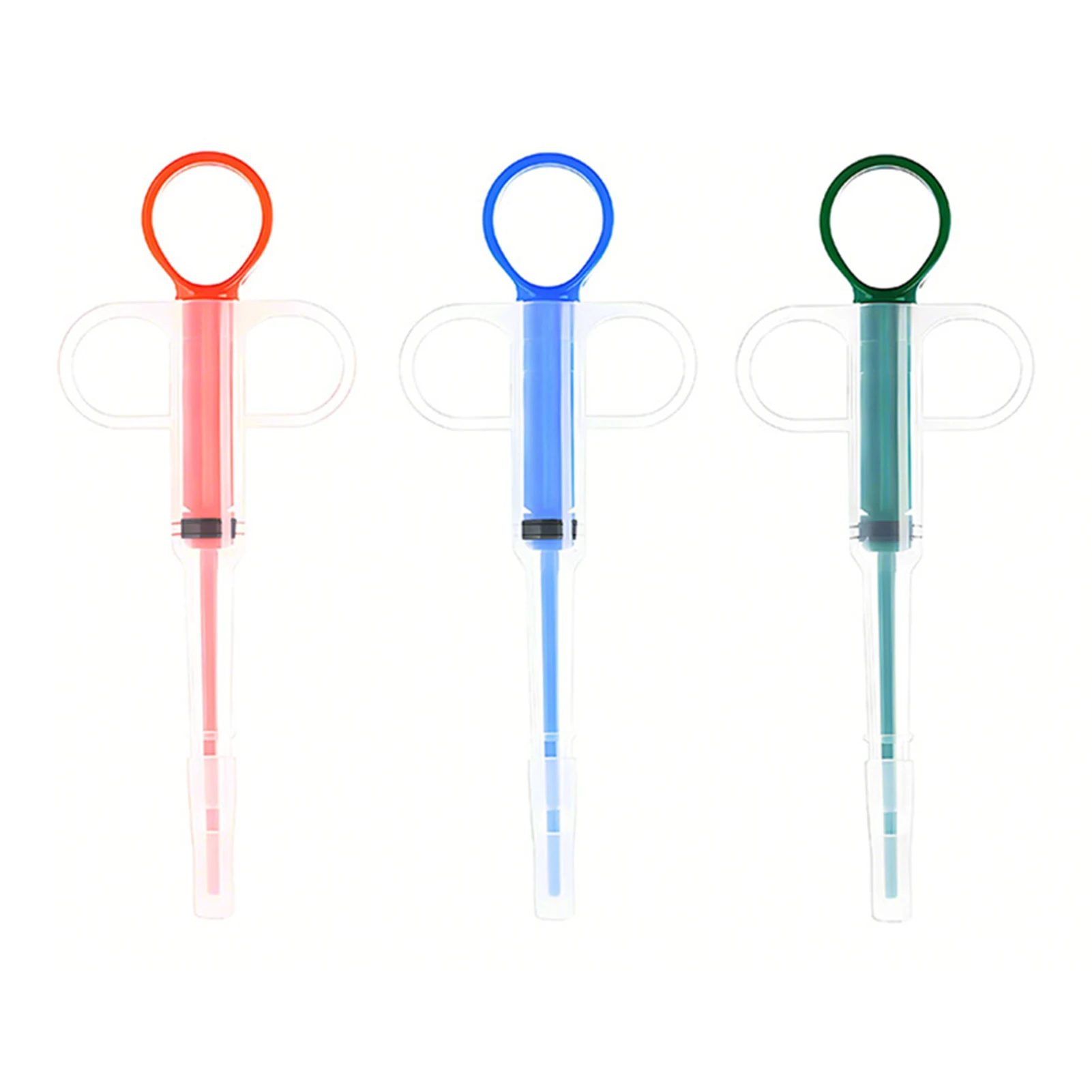 موزع أدوية للحيوانات الأليفة، موزع أدوية من نوع الضغط، مجموعة من 3 قطع، وحدة تغذية طبية، أداة توزيع تغذية أدوية الحيوانات الأليفة، مستلزمات الحيوانات الأليفة