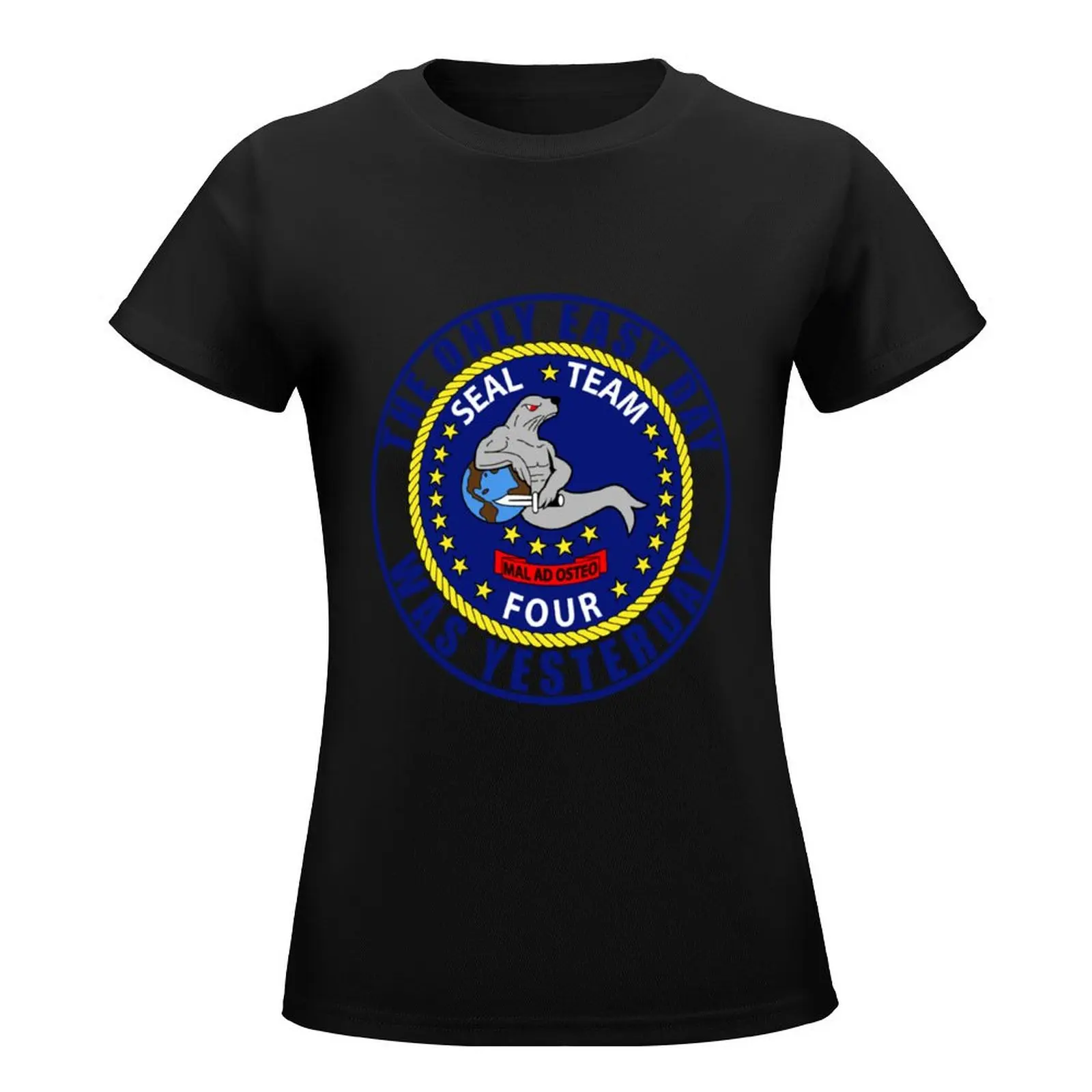 Seal Team 4 T-Shirt cute tops plus sizes customs design your own korean Women's clothes