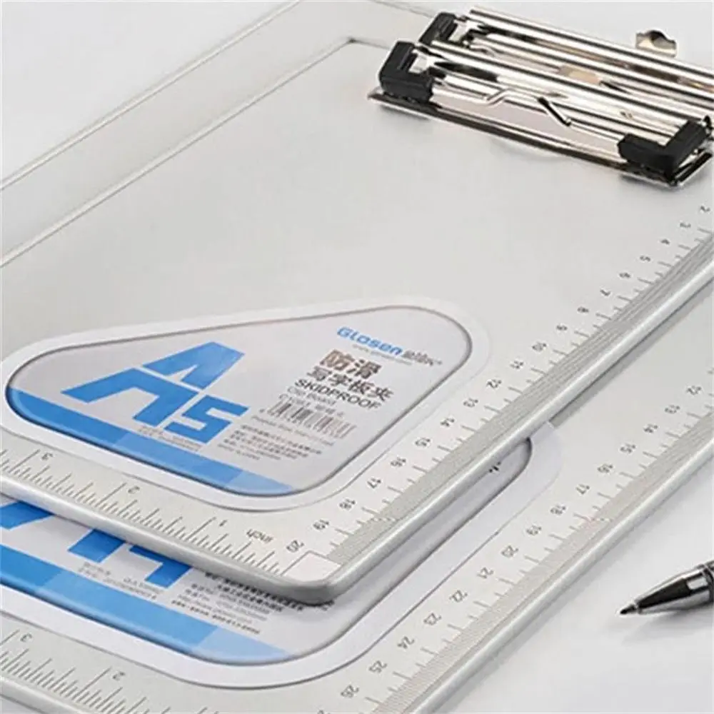 School Supplies File Folder Collect Book Paper Ticket Storage A5 A4 Document Holder Clipboard Writing Pads Writing Board Clip