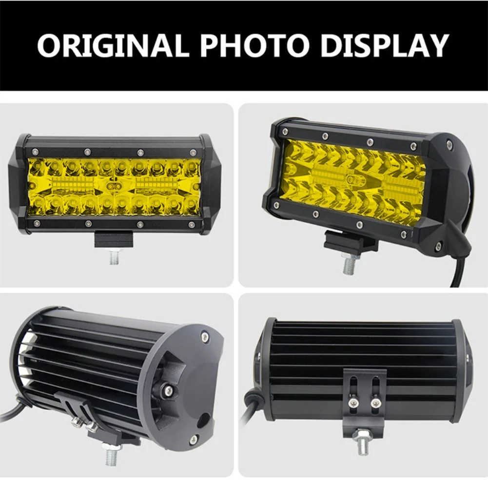 Fog Lamp Truck Light Bar Off-road Adventures 8000Lm High Brightness Led Light Bar Fog Light Versatile Application
