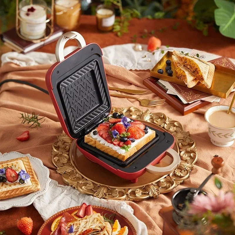 Breakfast Machine Sand Machine  Breakfast Electromechanical Baking Pan Double-sided Pressure Toaster