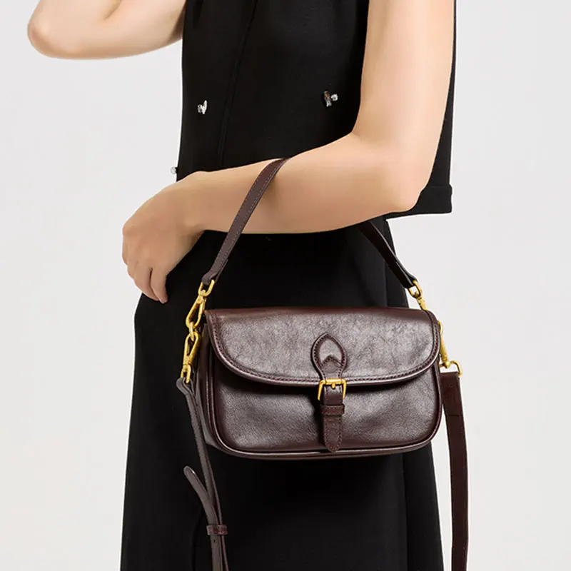 جلد طبيعي المرأة حقيبة فاخرة مصمم حقائب ساعي مموهة المرأة عالية الجودة جلد البقر حقيبة كتف حقائب اليد النسائية