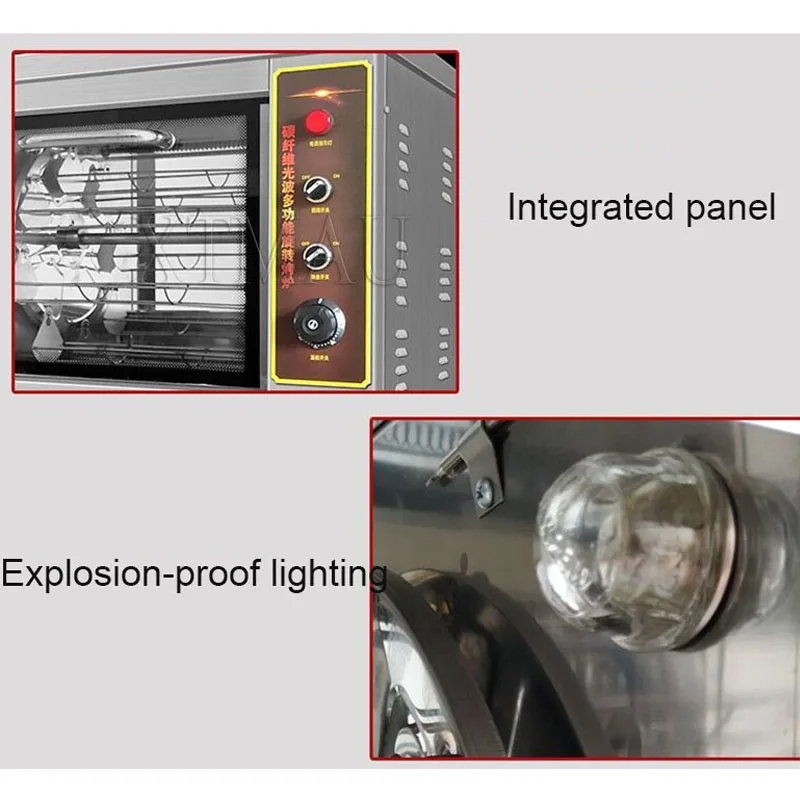 Stainless Steel Electric Baking Oven Sweet Potato Commercial Oven Bakery Machines Equipment