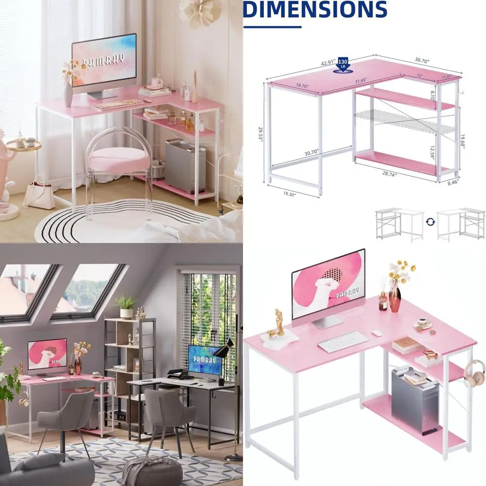 43 Inch L Shaped Co…