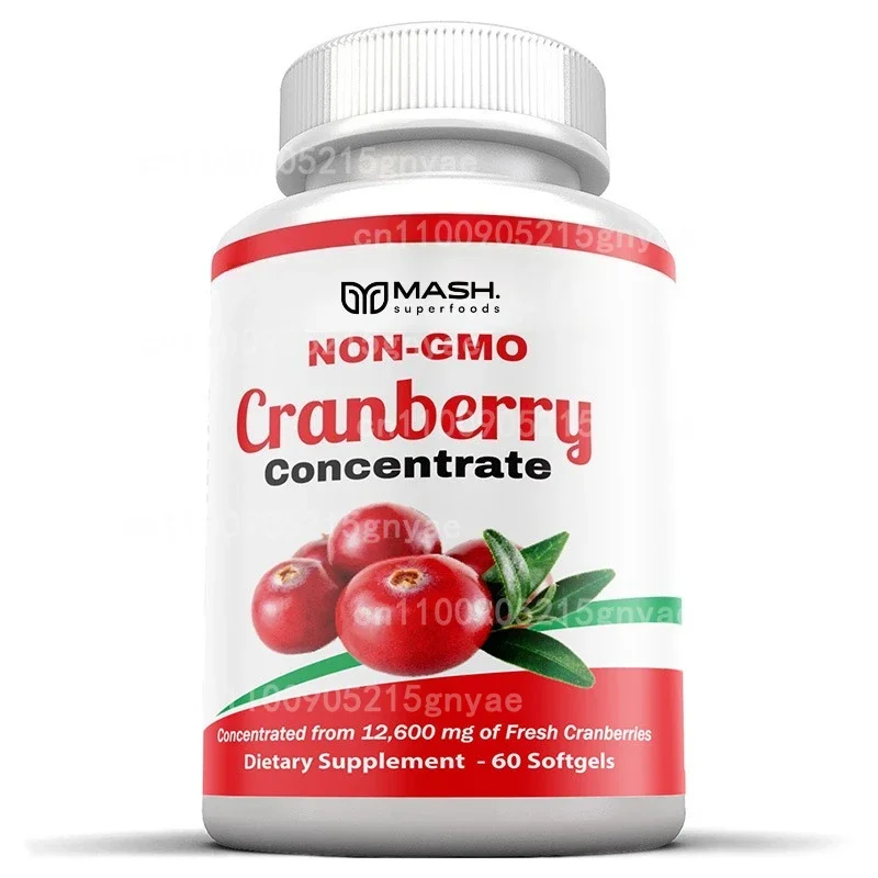 

2-in-1 Cranberry Supplement - 36mg PAC + 1000mg D-Mannose Female Urinary Tract Support 60 Capsules