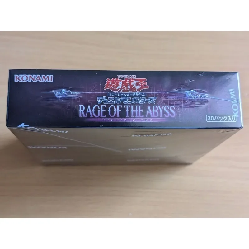 Yugioh Card Game Konami Official Box- RAGE OF THE ABYSS Booster Box Japanese Sealed