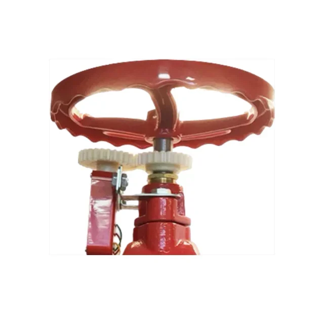 Valvola di cancello del segnale con tenuta morbida per valvola del cancello della stanza della pompa del sistema antincendio