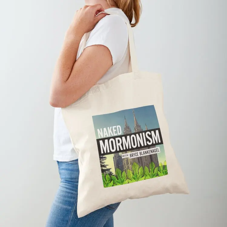 

Naked Mormonism Podcast Tote Bag Handbags women Women's shopping bag Lady bag hand ladies