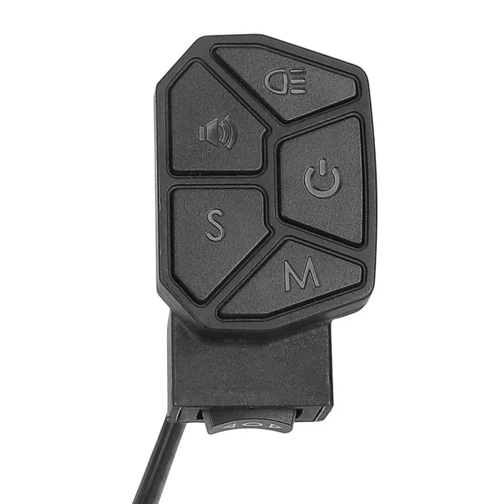 Electric Scooter Integrated Control Button 7 Function 6 Pin Waterproof Head For Left/right Turn Signal/horns/ Headlights Switch