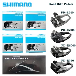 Pedales de fibra de carbono para bicicleta de carretera, abrazadera de Sm-Sh11, 105 Pd R7000/Pd5800 R550/R540/Ultegra R8000