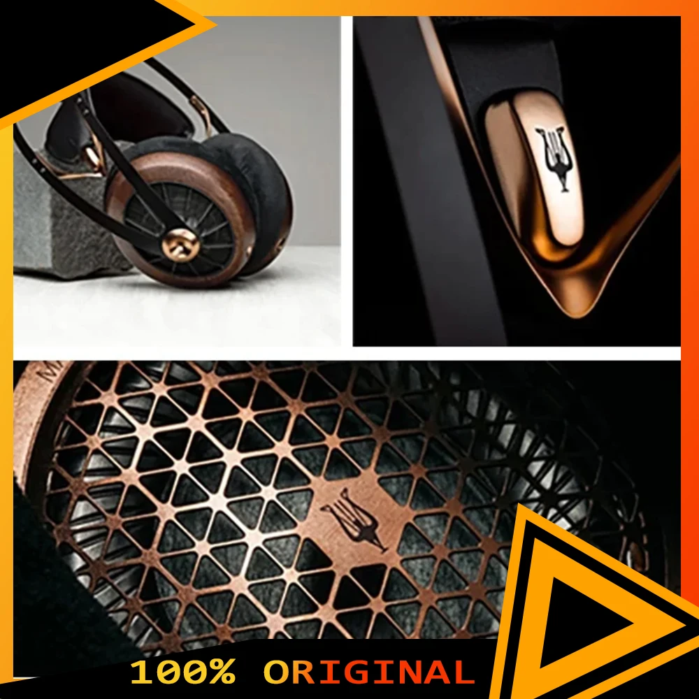 MEZE Audio 109Pro Headphone Open Moving Coil Wired HIFI Sound Stereo Headphone 50mm Moving Diaphragm Aluminium Shell Customize