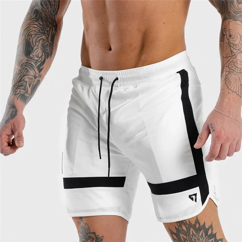 2024 Summer Men\'s Casual Running Shorts Fitness Sport Shorts Workout Jogging Training Exercise Quick Drying Male Sweatpants