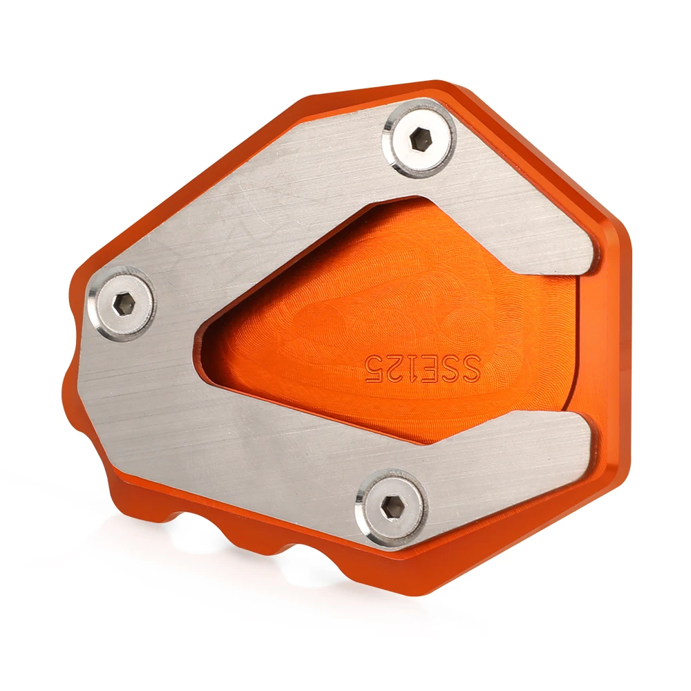 1290 Super Duke GT 1290 Superduke R 2016 2017 2018 Motorcycle Kickstand Side Stand Pad Enlarge Extension Support Plate For