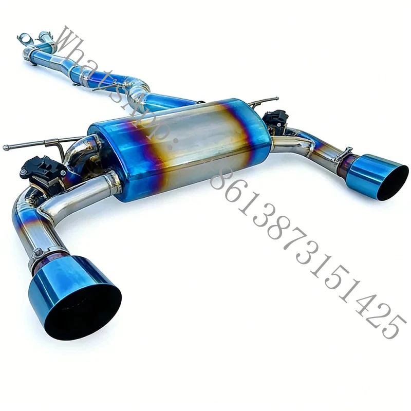 Back Exhaust System Suitable 335i 340i F30 3.0t 2012-2018 Muffler, Exhaust Pipe, Racing Sound Upgrade