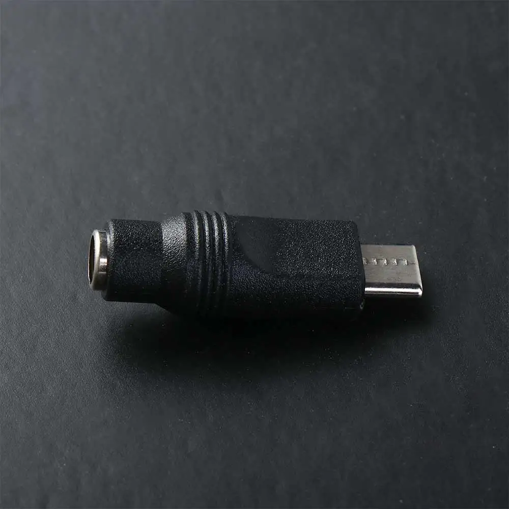 Connector 5.5x2.1mm Female DC Power Plug Converter DC5.5x2.1mm To Type C Connector DC Power Adapter Type-C Power Adapter