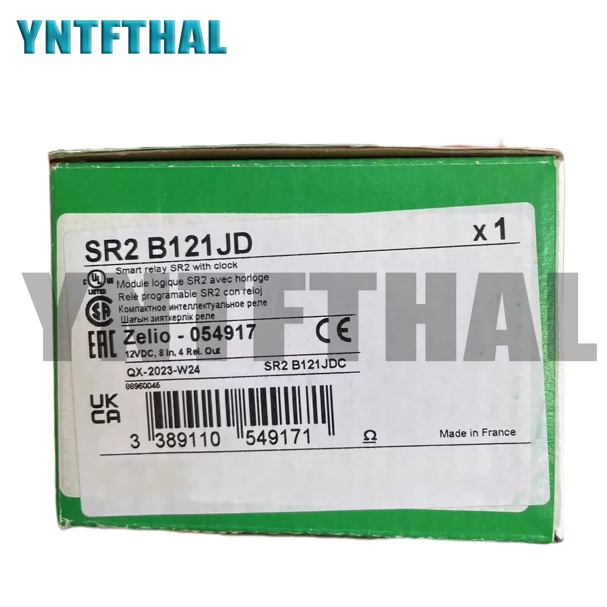 

Новый оригинальный модуль логического контроллера ПЛК SR2B121JD SR2E121BD DC24V