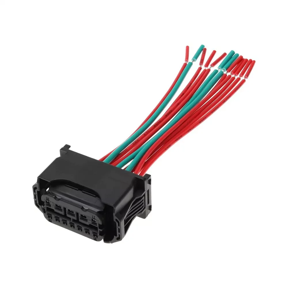 

12Pin Connector Headlight Plug Wire Harness Plug Lamp Socket Connector Fits For BMW F20 F30 E64 E90 E92 61132359991