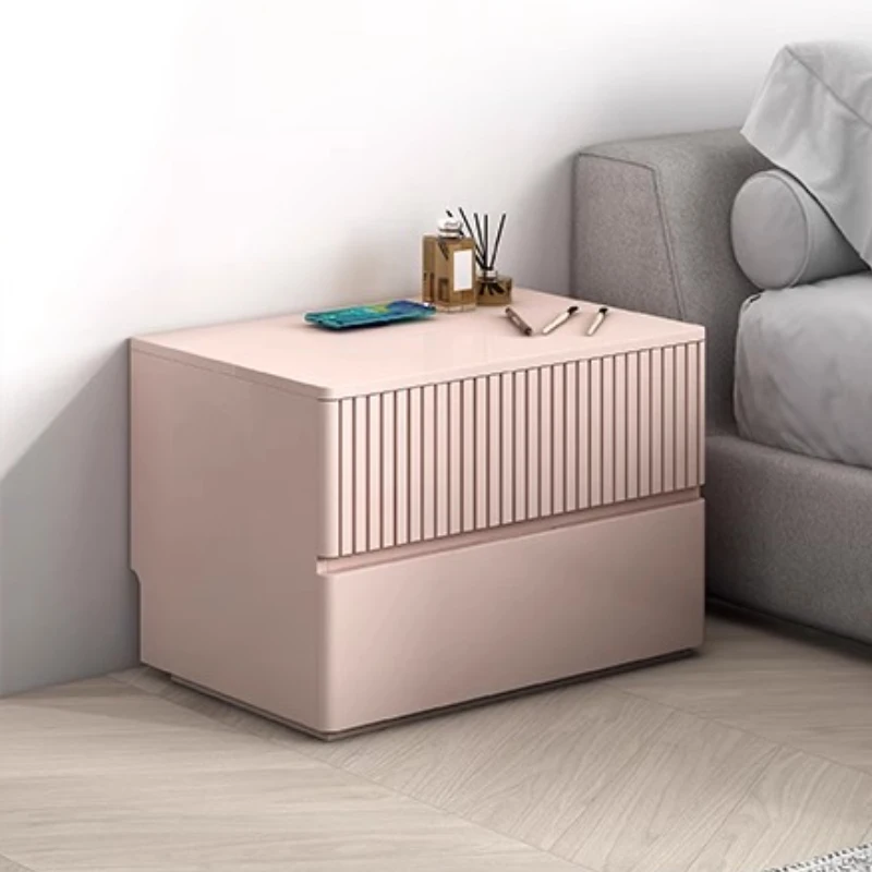 

Bedroom Nordic Nightstand Storage Aesthetic Living Room White Nightstand Cabinet Dresser Mesitas De Noche Furniture Accessories