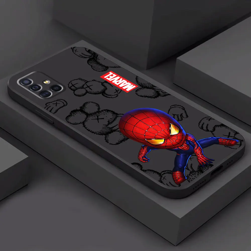 Etui Marvel Ironman Spiderman na jad Samsung Galaxy A50 A10s A70 A54 A34 A24 A10 A03 Core A04 A03s A04s A40 A20e A02