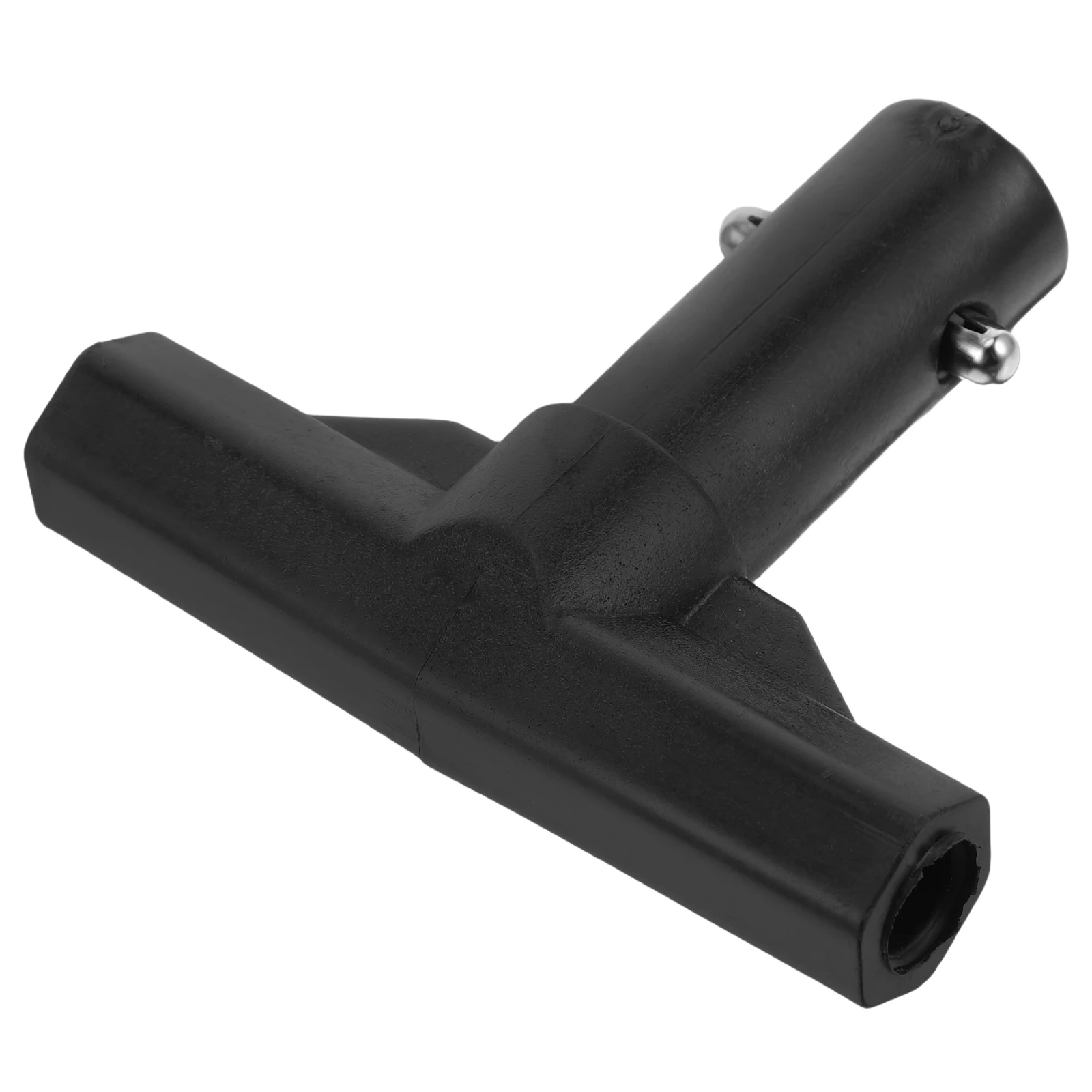

T-Shaped Trampoline Pole Cap Plastic T-Connector High Elasticity Rod Cover Quick Assembly Weather Resistant Durable Replacement